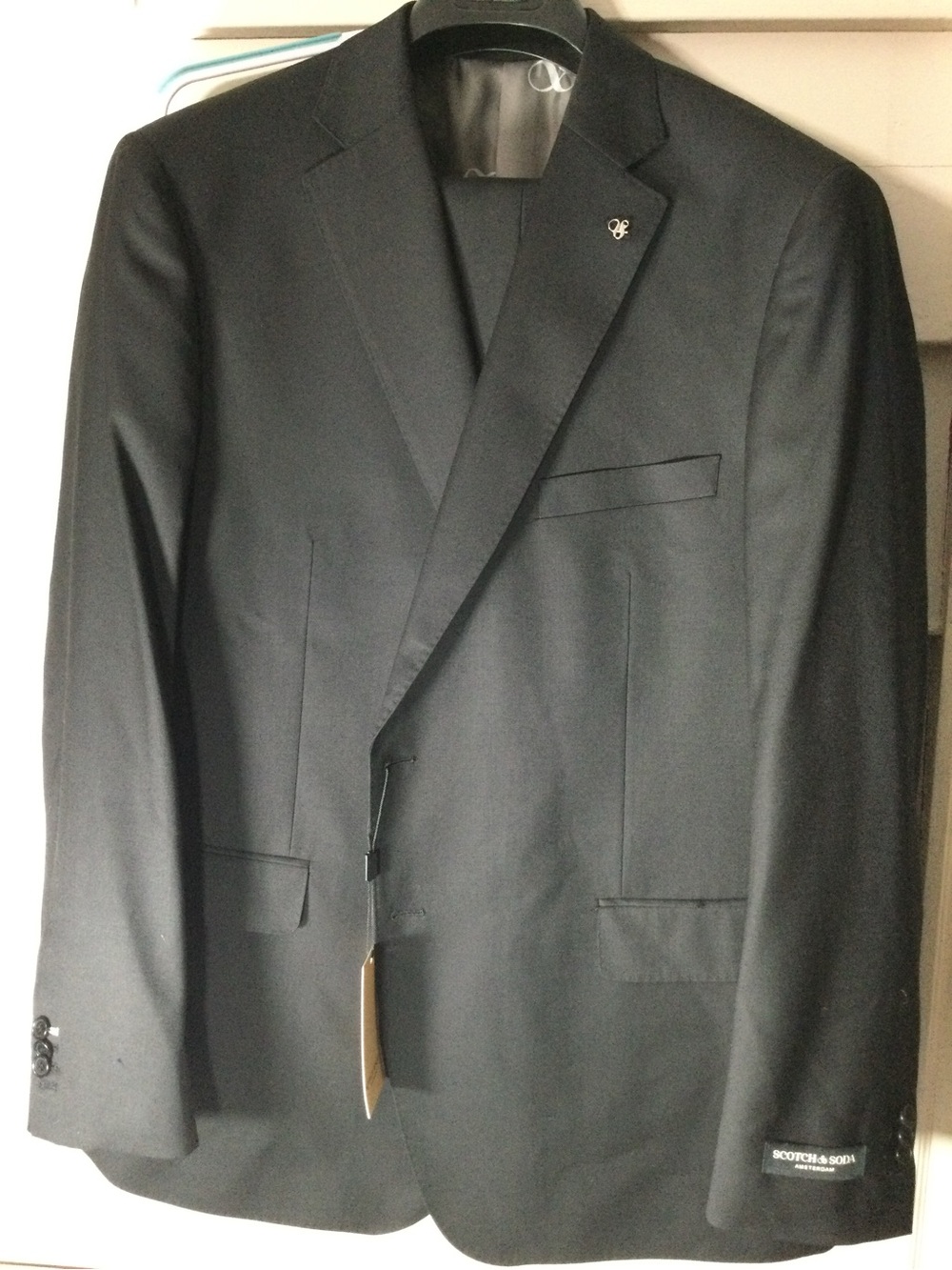 Scotch & Soda Black Men's Suit Jacket